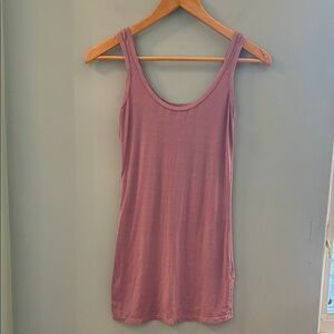 Three Dots Dusty Lavender Tank Top - XS